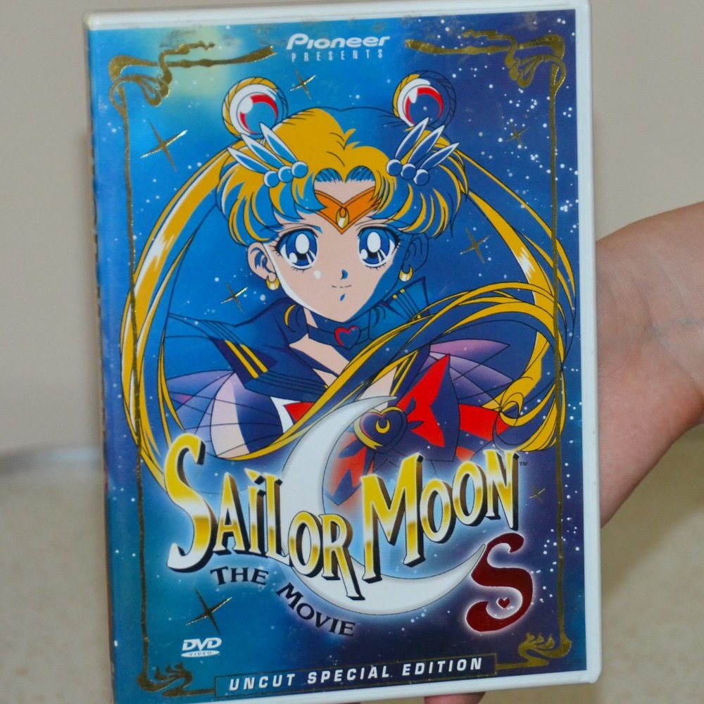 vintage Sailor Moon S The Movie DVD Pioneer English Japanese uncut Hearts in Ice